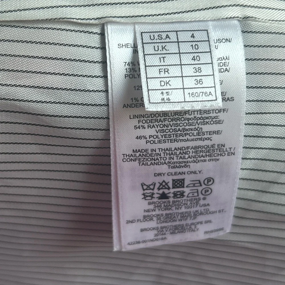 Brooks Brothers wool jacket - Picture 7 of 8